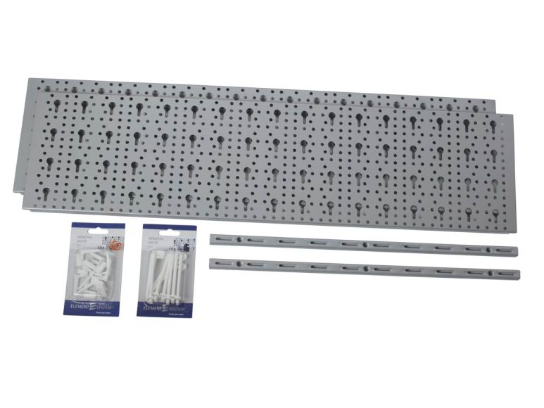 TABLICA SCIANKA NARZEDZIOWA METALOWA HAKI SREBRNA Producent code 4860053