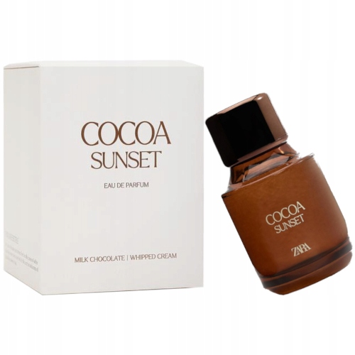 Perfumy Zara Cocoa Sunset Eau De Perfum 100ml Oryginalne Piękne