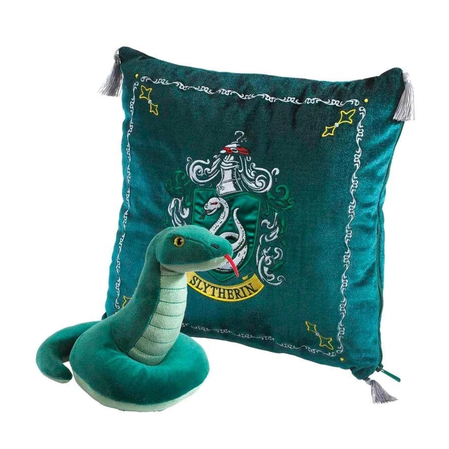 Sada Harry Potter Polštář Plyšák Slytherin