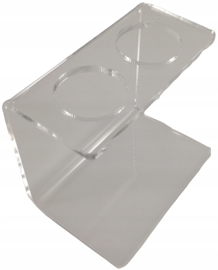 STOJAK PODAJNIK PODSTAWKA NA 2 LODY PLEXI