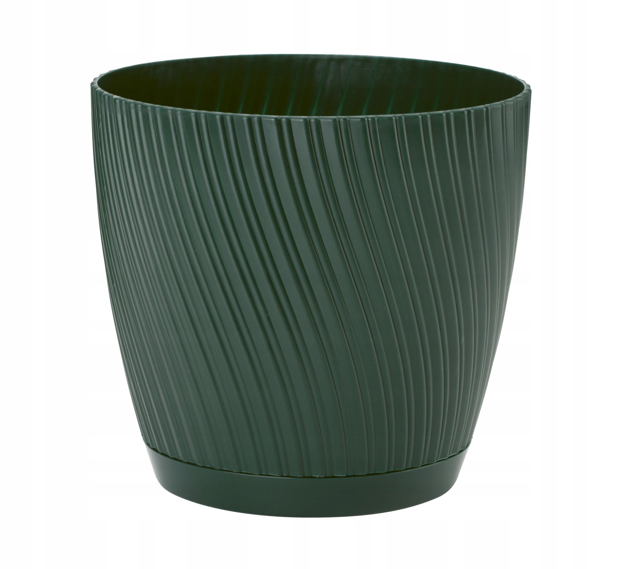 

Doniczka Mika z podstawką 13 zieleń ładna mocna