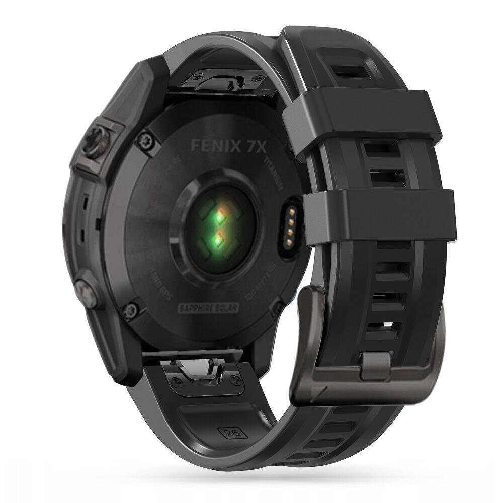 Pasek do Garmin Fenix 5 6 6 Pro 7 Tech-Protect IconBand czarny