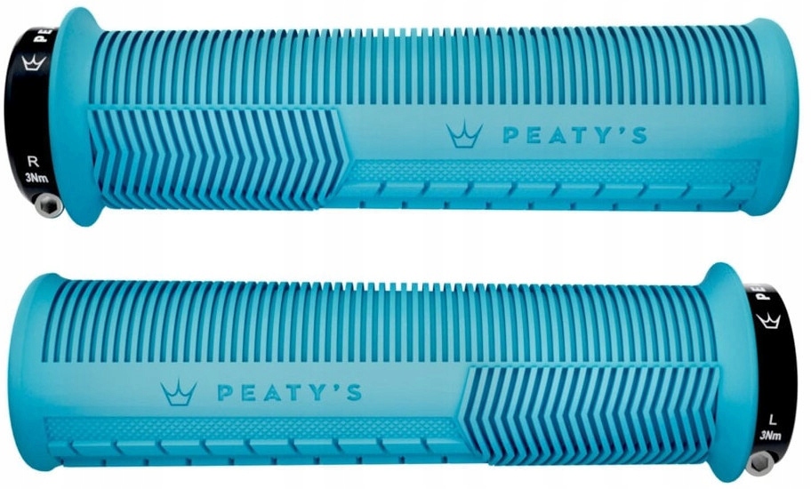 Chwyty Gripy Rączki Peaty's Monarch Mushroom Thick 32-34 mm Turquoise