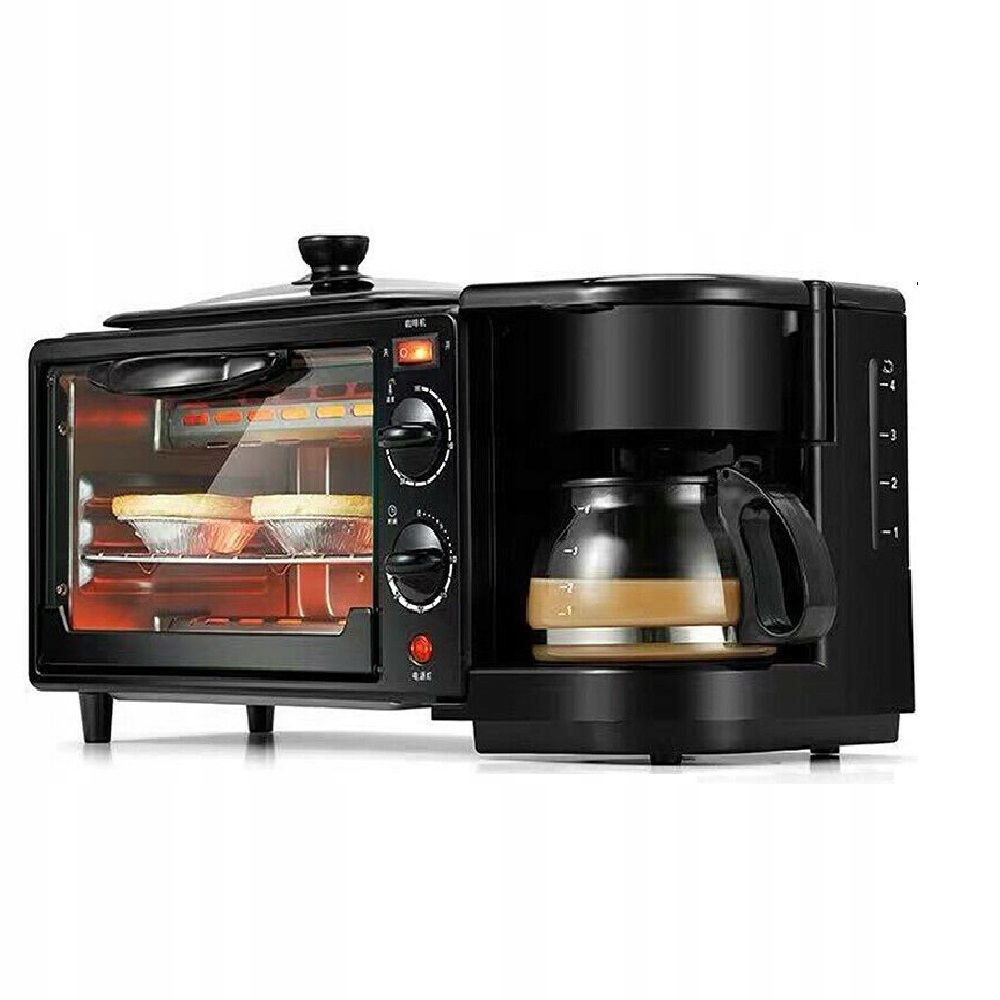 MINI KUCHENKA MIKROFALOWA Z EKSPRESEM DO KAWY