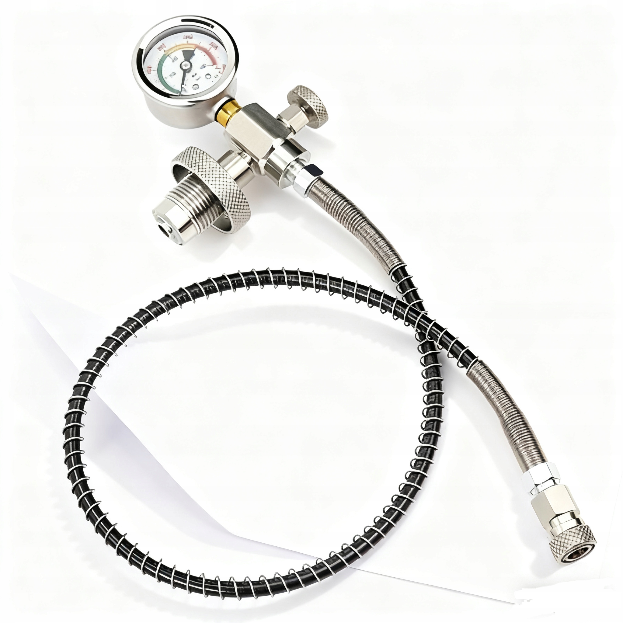 Pcp Přetočka pro stlačený vzduch Hp Paintball Větrovka 400bar hadička