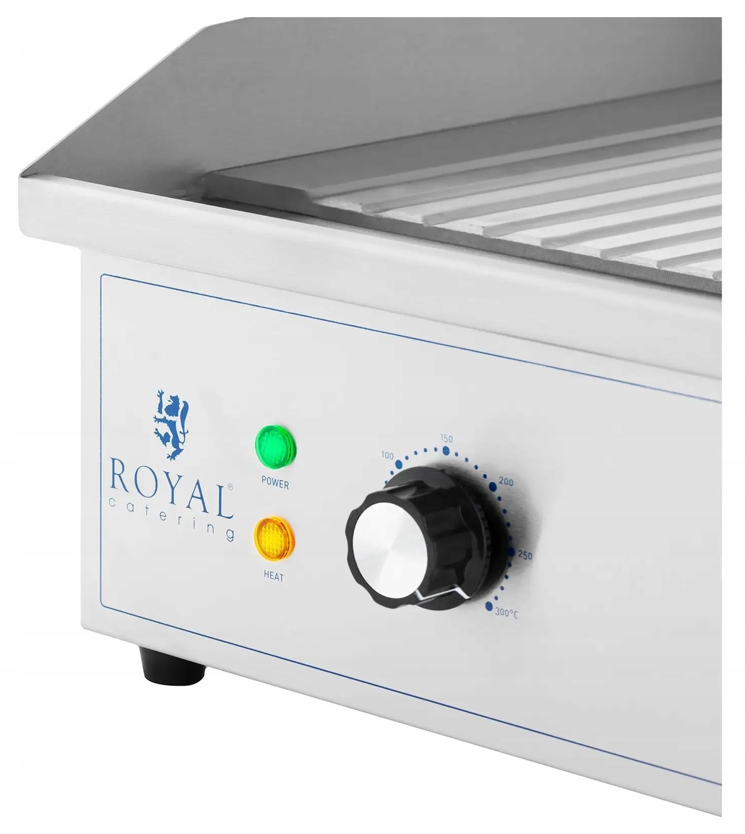 Płyta grillowa ryflowana 4400W 70x40 cm Royal Catering RCPG 51 10012005