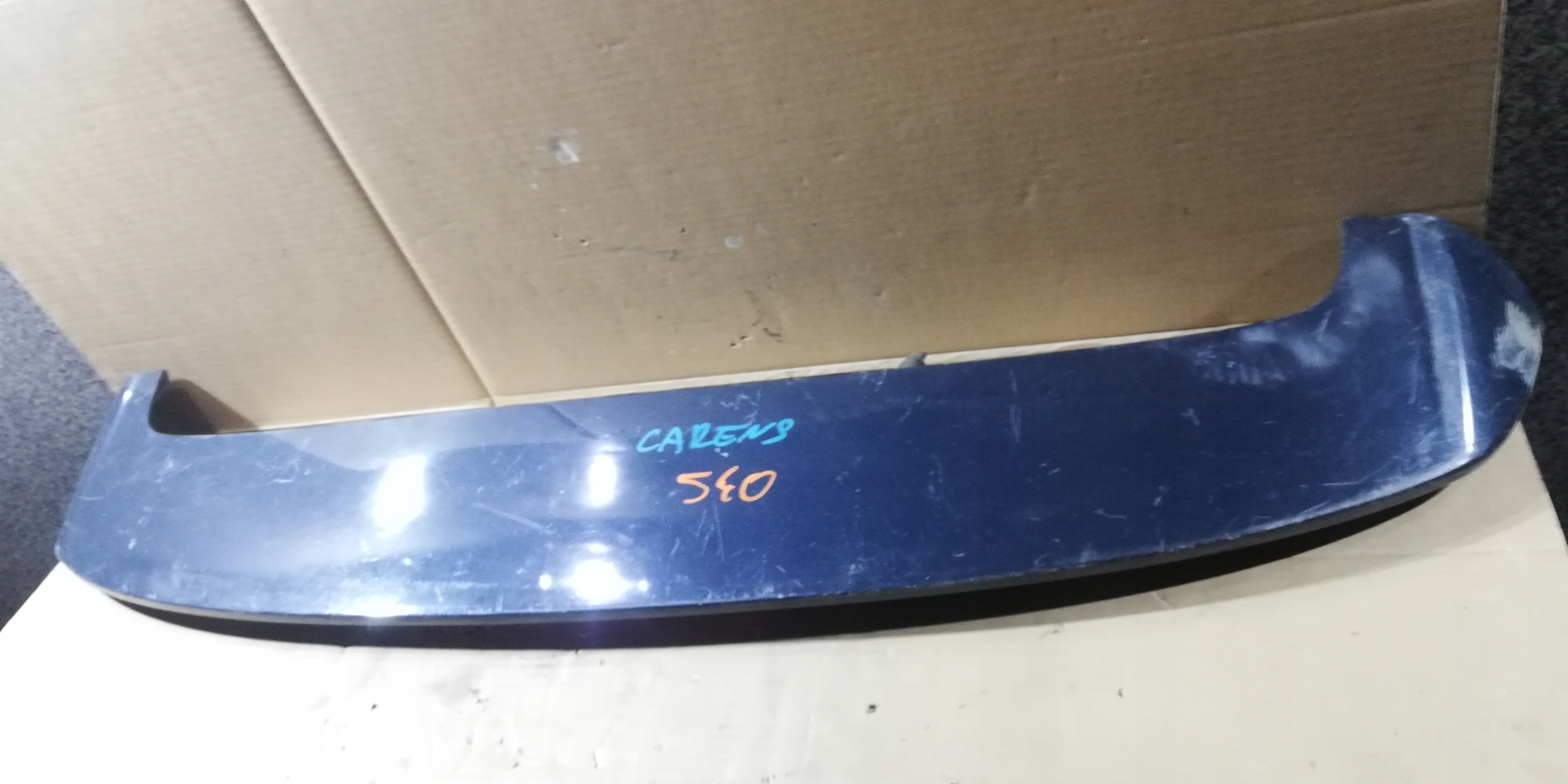 Kia Carens IV 4 14- spoiler bonnet boot light STOP