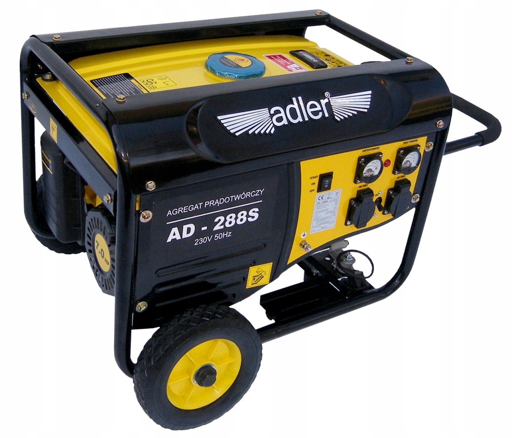 Agregat Prądotwórczy Generator Prądu AD-288S 2800W Adler 2,8KW Prądnica