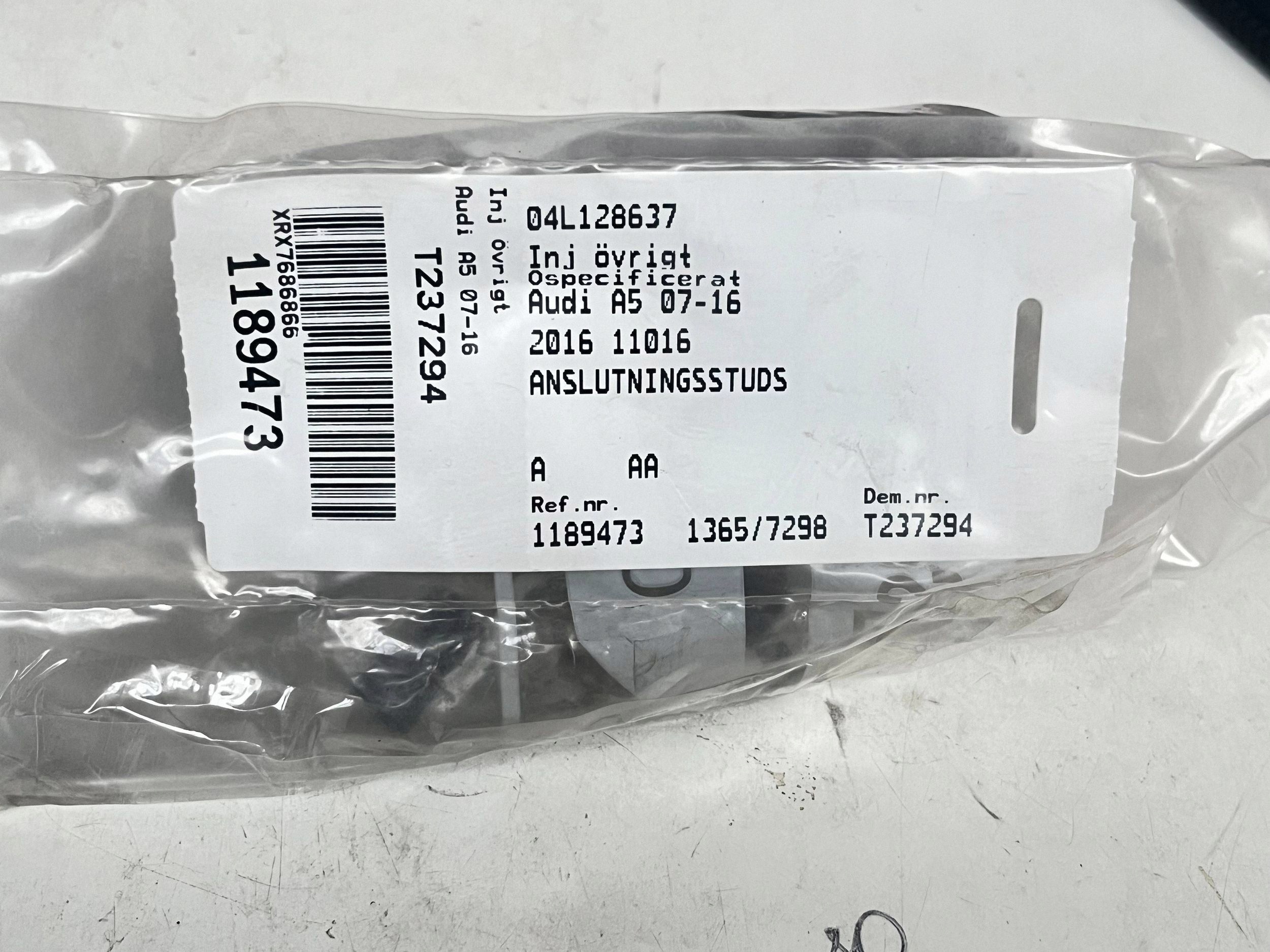 Valvola a farfalla AUDI A3 S3 8V 04L128637 @A