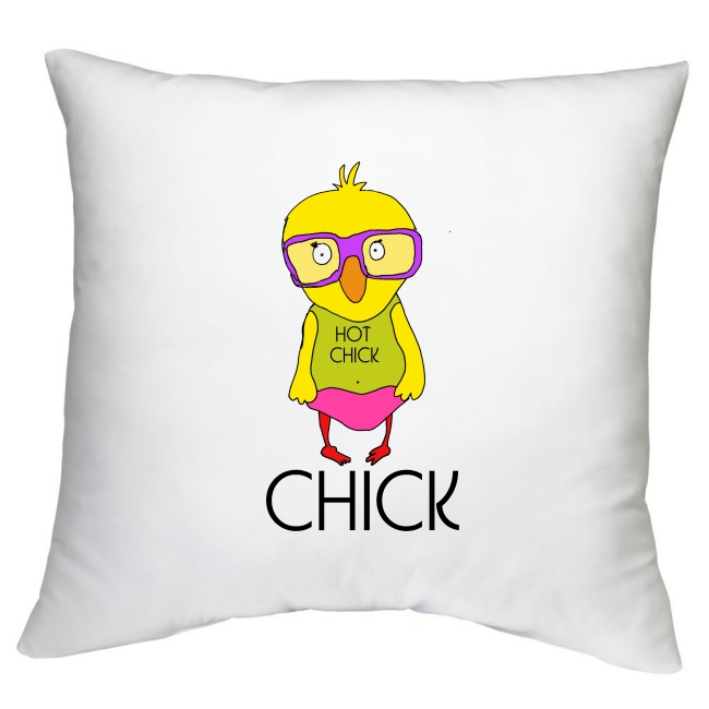 PODUSZKA KURA DOMOWA KOGUT KURKA FOLK WZORY Kolor biały