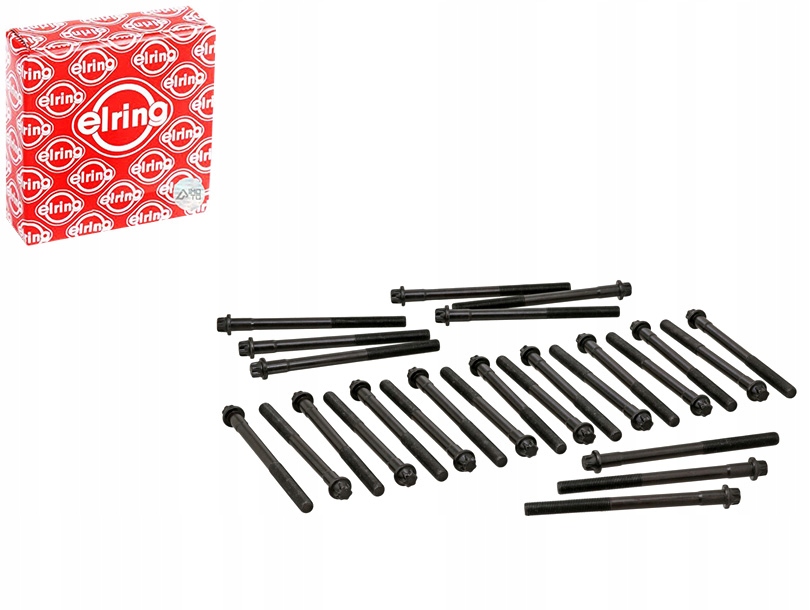 ZESTAW ŚRUB GŁOWICY CYLINDRÓW KPL NA SILNIK 26SZT. MAN HOCL LION´S