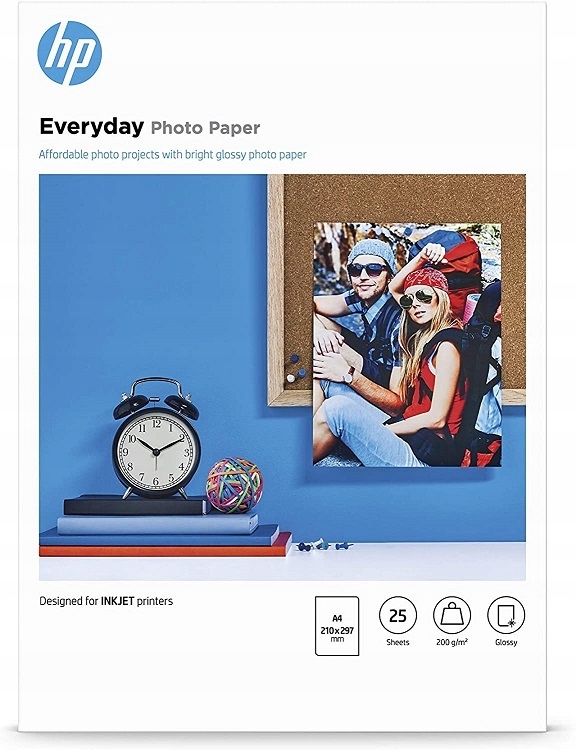 

Papier Foto Hp Everyday Photo A4 200g/m2 25ark.