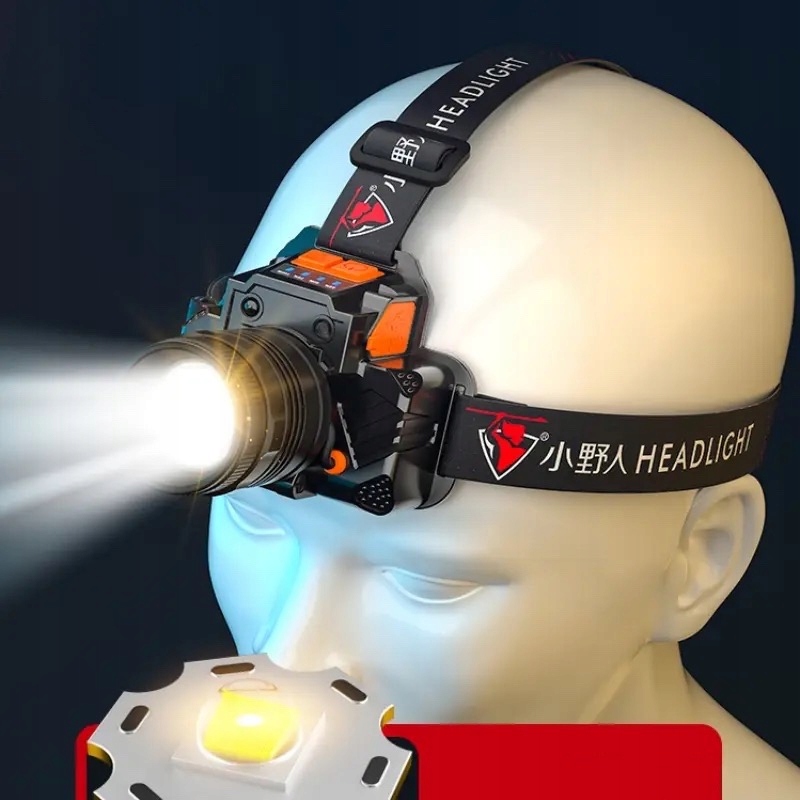 10W СВЕТОДИОДНЫЙ ФОНАРИК POWERBANK ДАТЧИК ДВИЖЕНИЯ USB