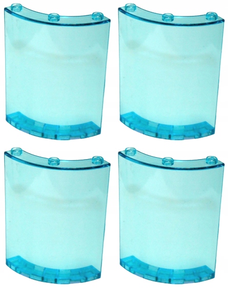 

Lego 30562 Cylinder 4x4x6 trans blue (24g) 4 szt.