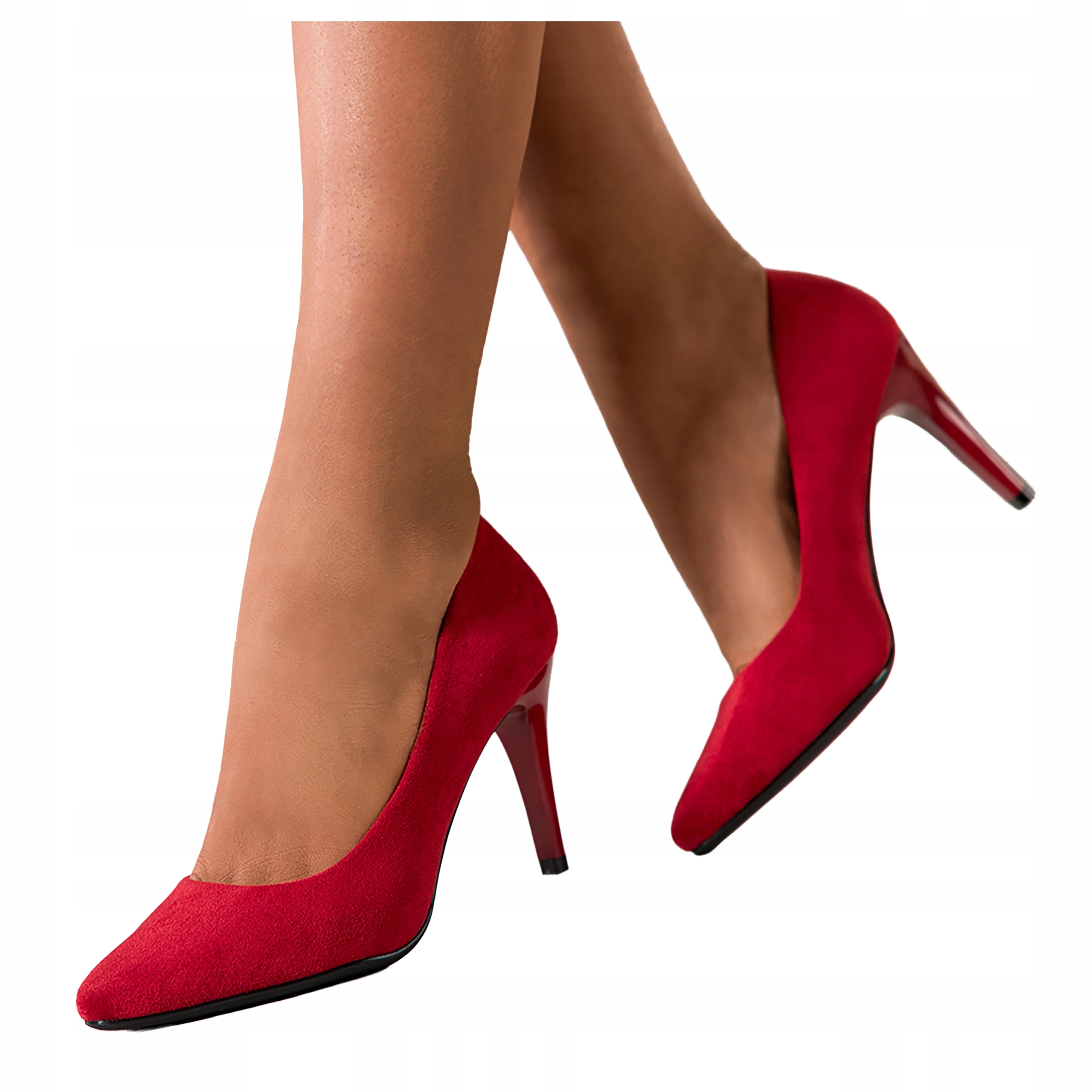 Černé lodičky Dámské Klasické Kožené Vložky Pohodlné Semišové vel. 37