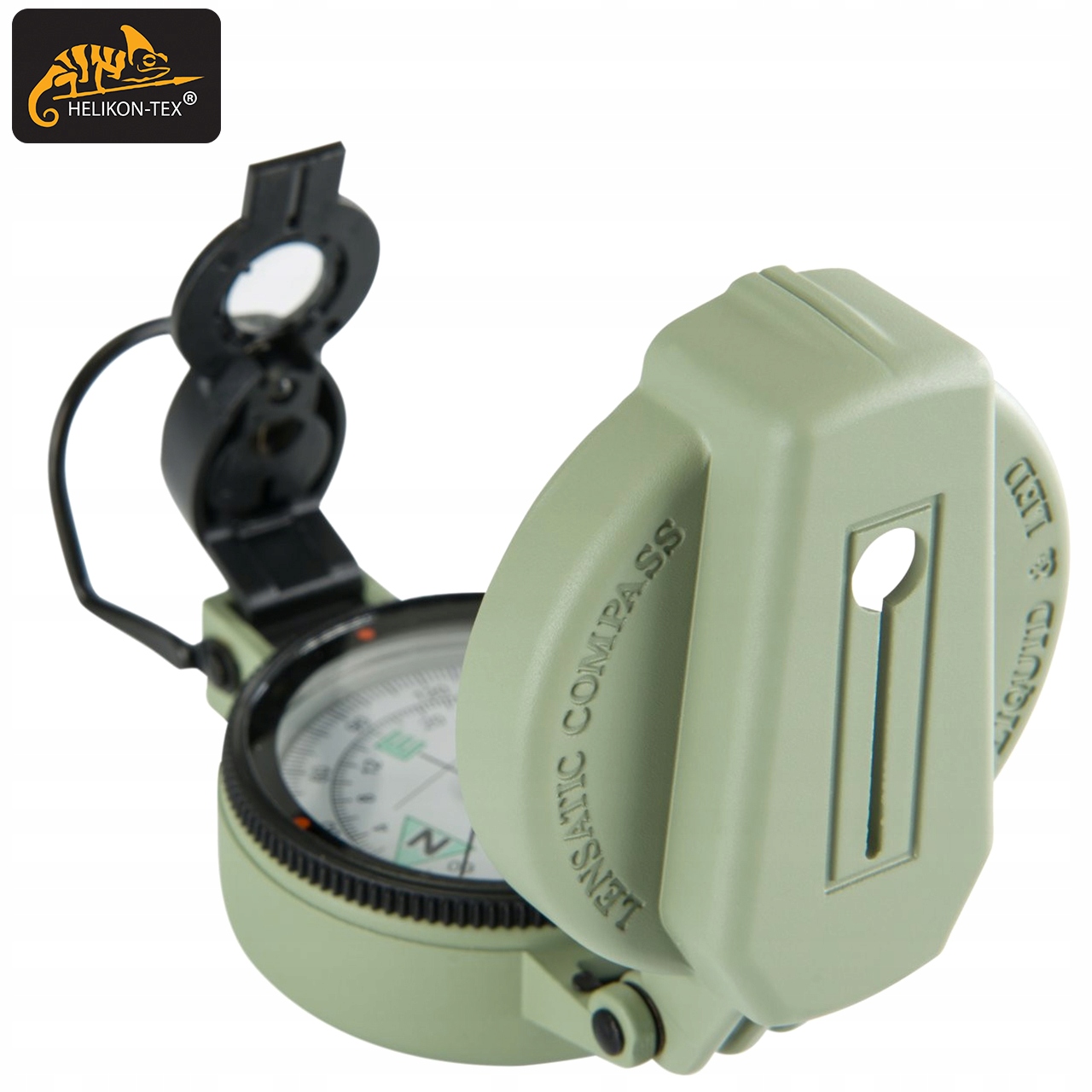 Kompas Turystyczny Busola HELIKON RANGER MK2 Podświetlany LIGHTED ZIELONY Model MK2 Lighted