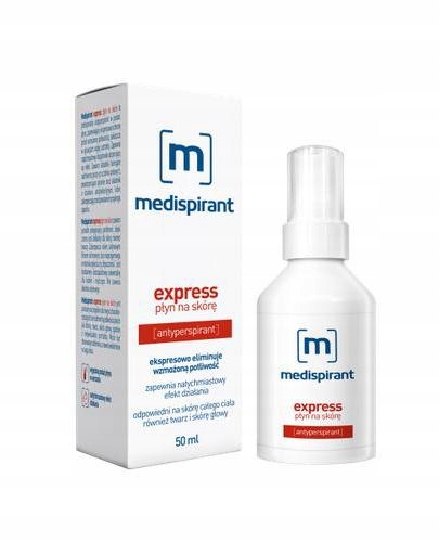

Medispirant Express Płyn na skórę 50 ml