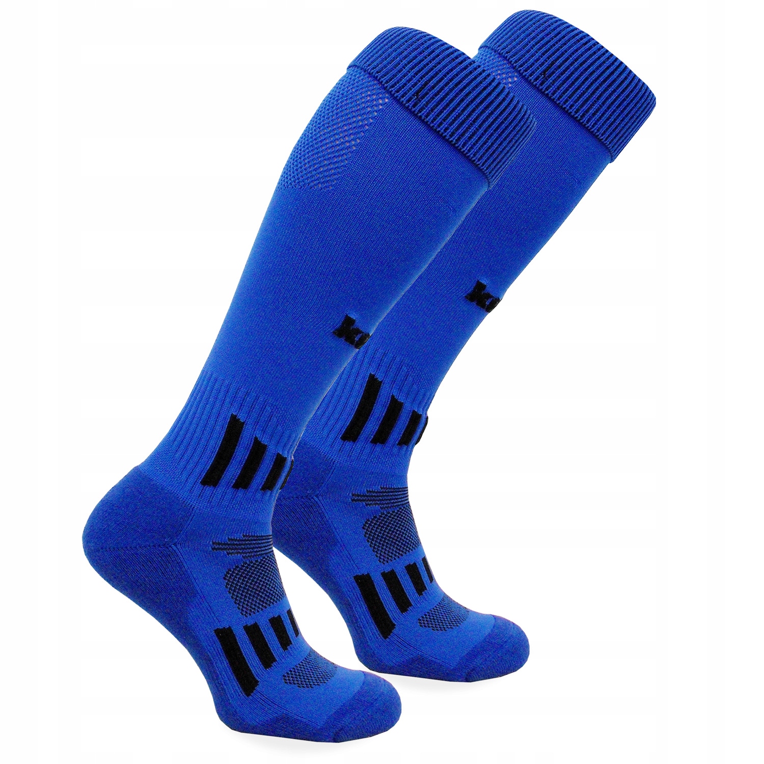 Getry piłkarskie premium Keeza niebieskie 33-35