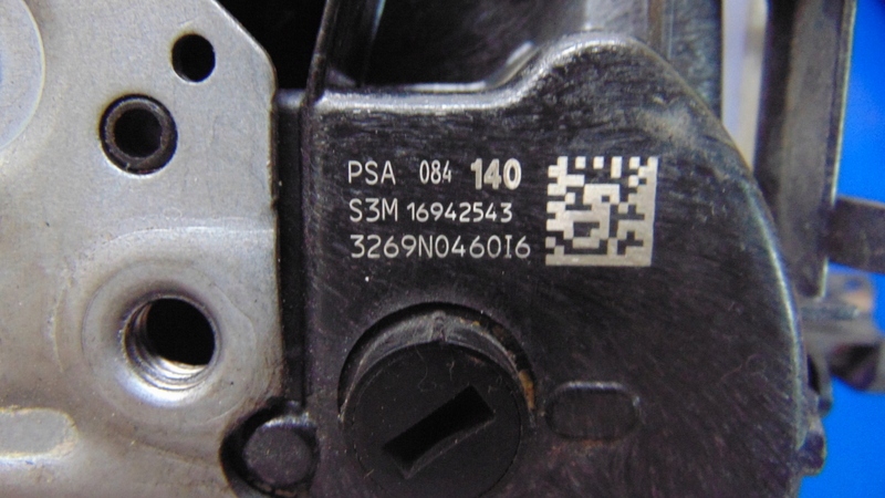 lock door right front 6 PIN OPEL VIVARO C III JUMPY EXPERT III PROACE