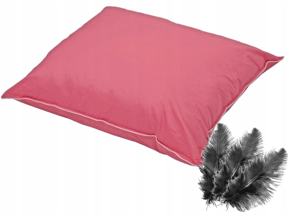 

Poduszka z półpuchu gęsiego 70x80 naturalna