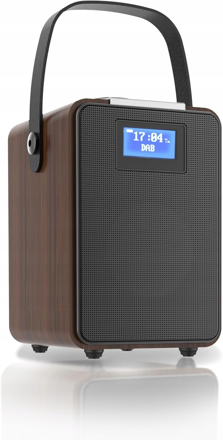 Radio Monodeal Dab/dab+ z Bluetooth, Budzikami i Akumulatorem