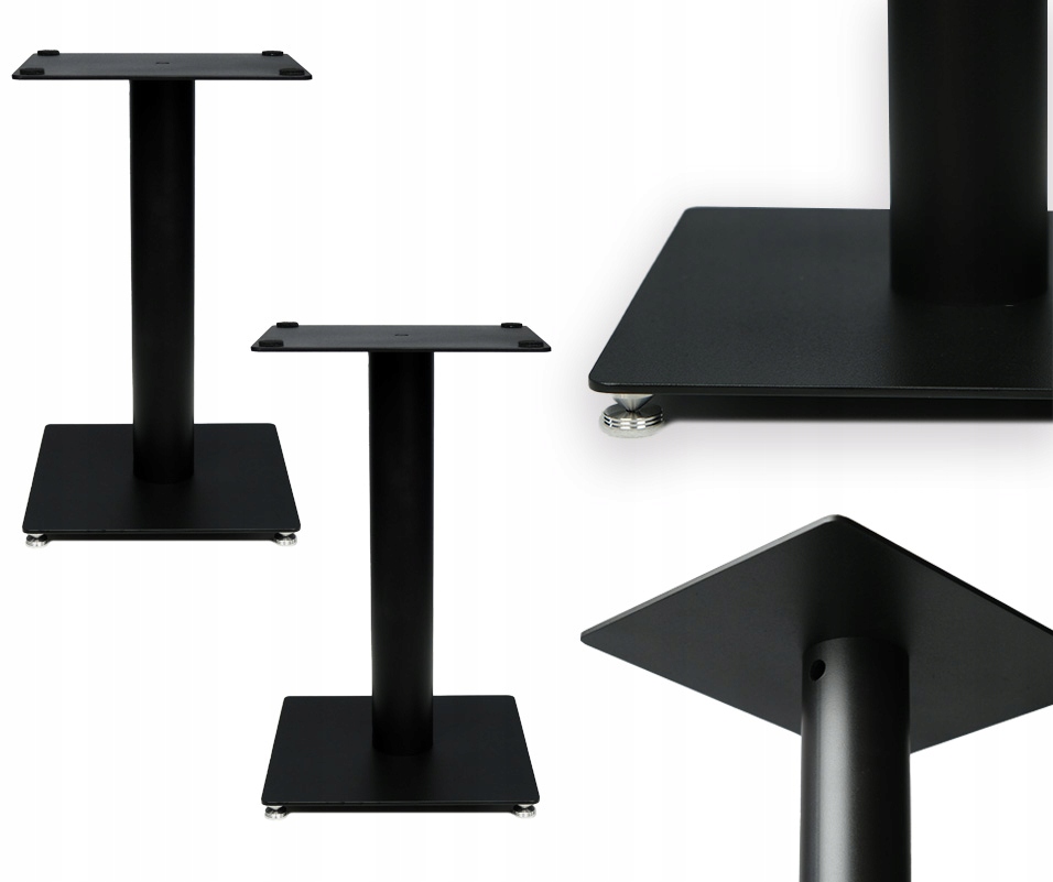2x Stand Stojak S1 Podstawy Pod Kolumny Głośniki Podstawka 50cm