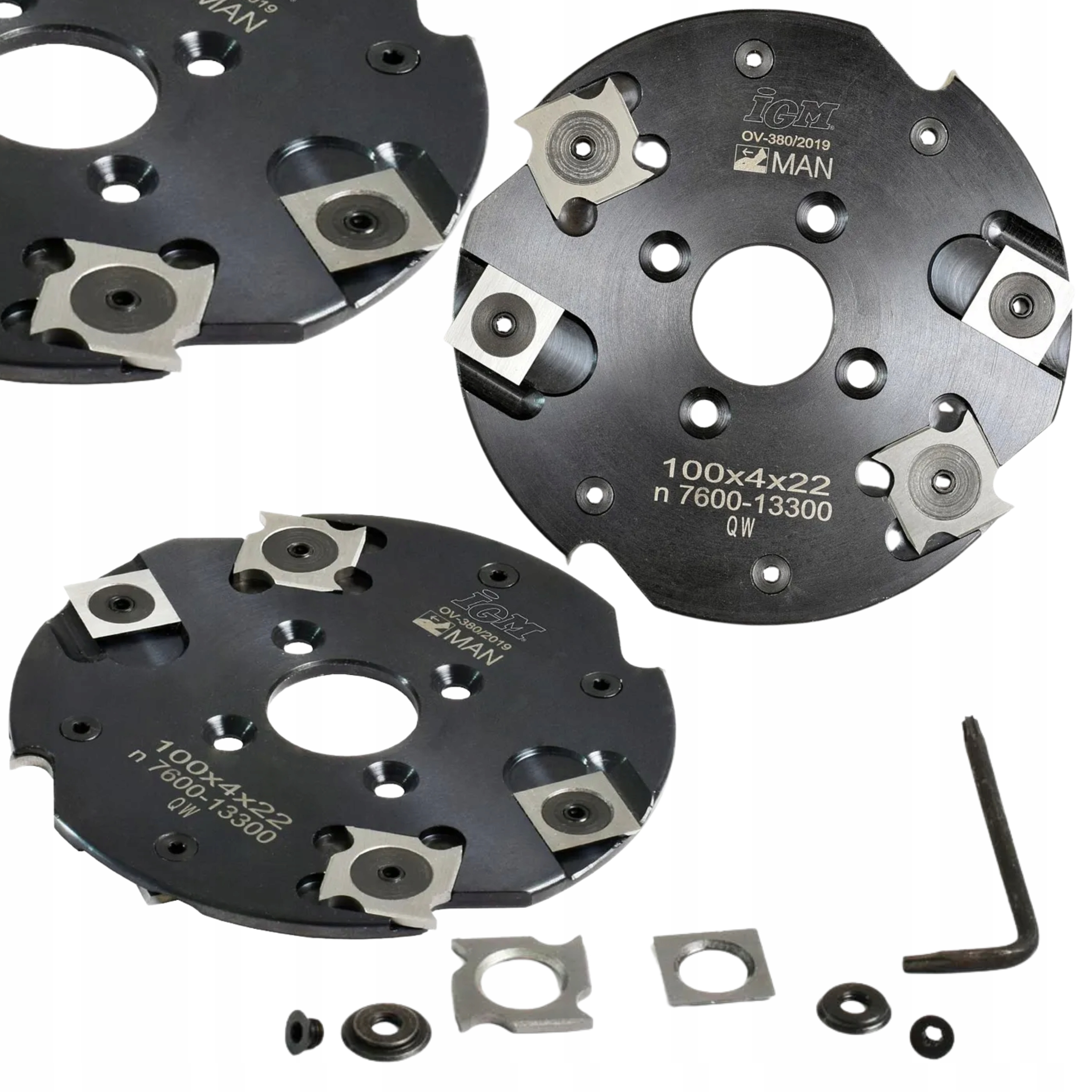 Frez Do Lamelek Lameli Połączeń Płytkowych Man D100x4 d22 Z4+4 Stal