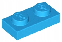

Lego 3023 Płytka 1x2 C. Lazurowy 4653988 2sztN