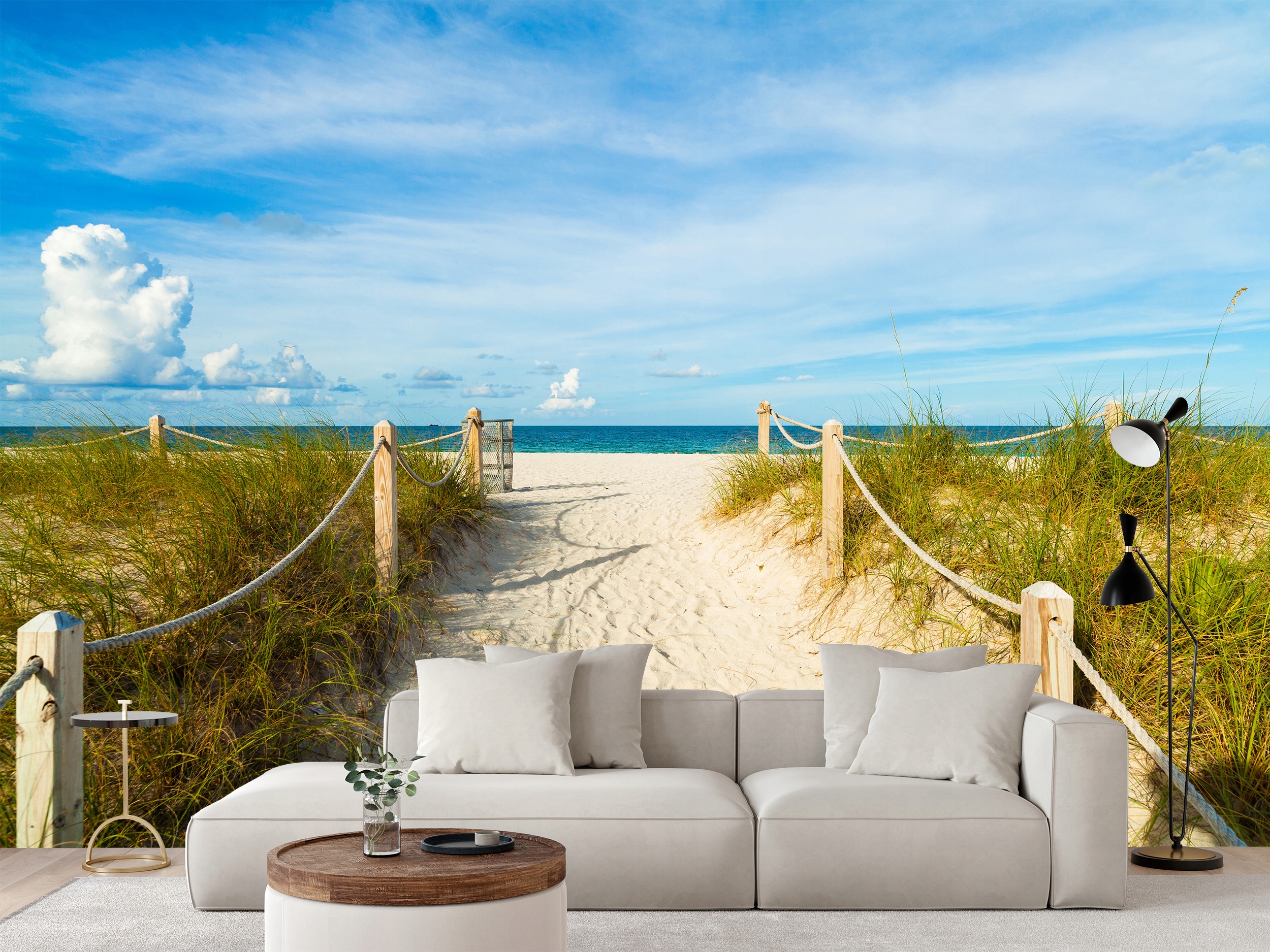 Fototapeta Krajina Florida Miami Beach Pláž Příroda 3D 400 x 280 cm