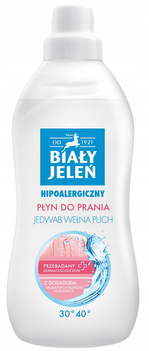 

Biały Jeleń Płyn do prania delikatny 1l Jedwab