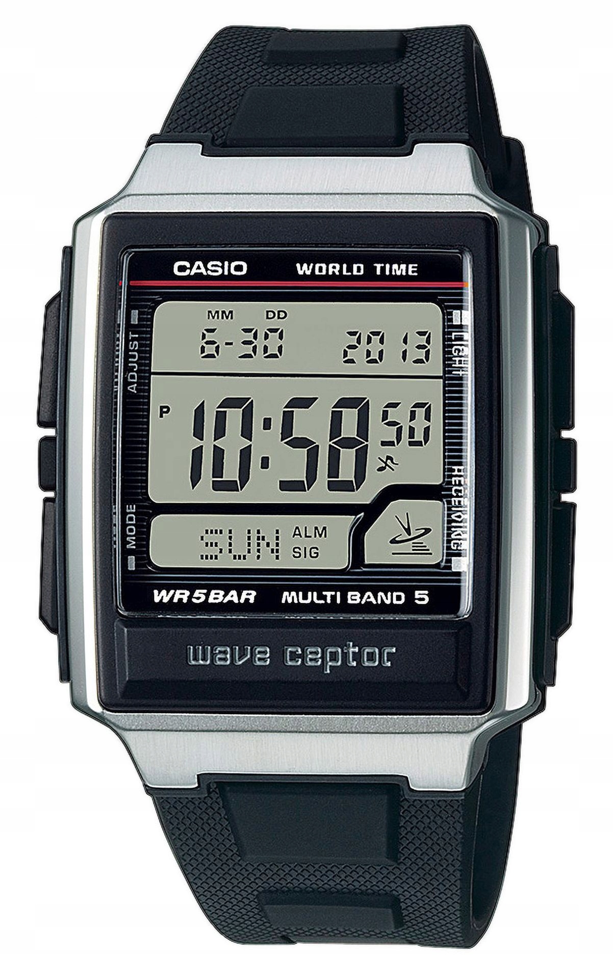 Hodinky ovládané rádiovými vlnami Casio WV-59R Gwar.3+3L Zibi