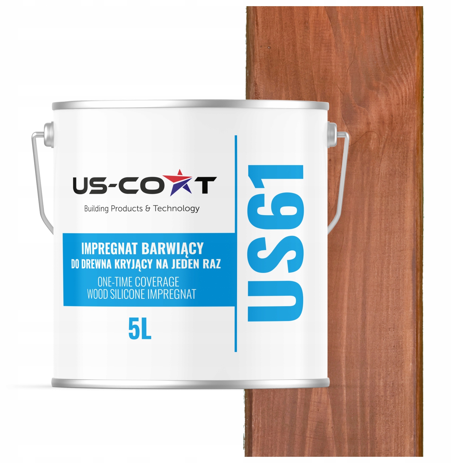 Impregnácia Na Drevo Extra Farba S Voskom Chron Farby Naraz Uv Orech 5 L