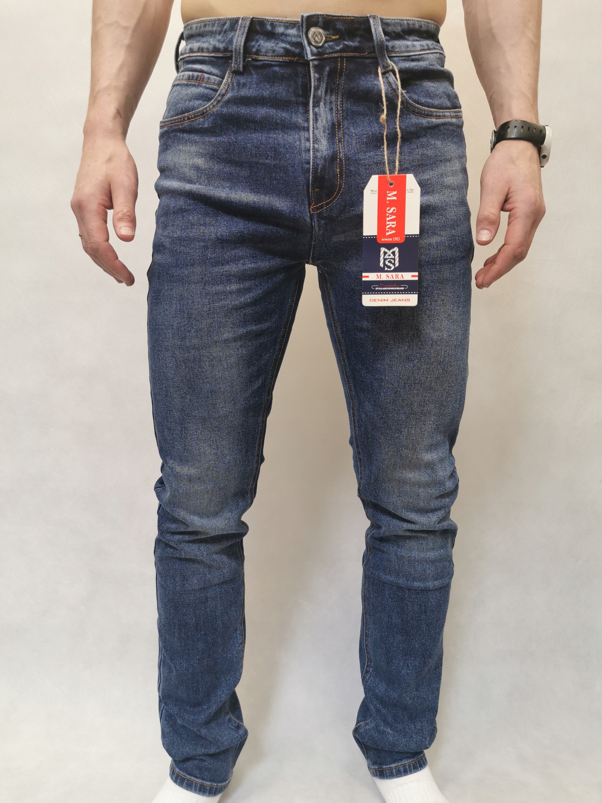 

Spodnie męskie jeansowe M Sara 31 pas 76-78 cm