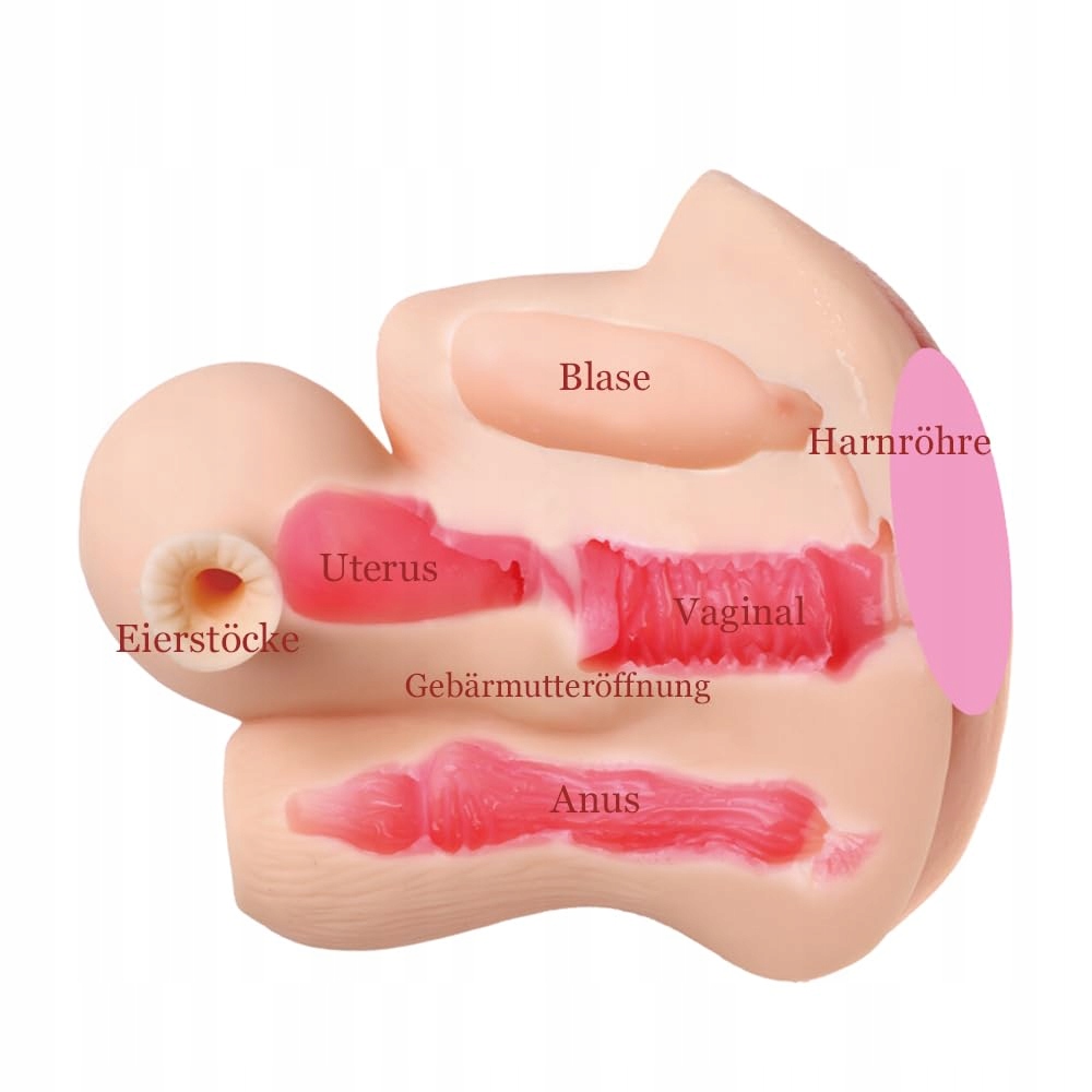 HMXSEU Realistyczny Masturbator 3D Klitoris Vagina Dla Mężczyzn — miniatura 4