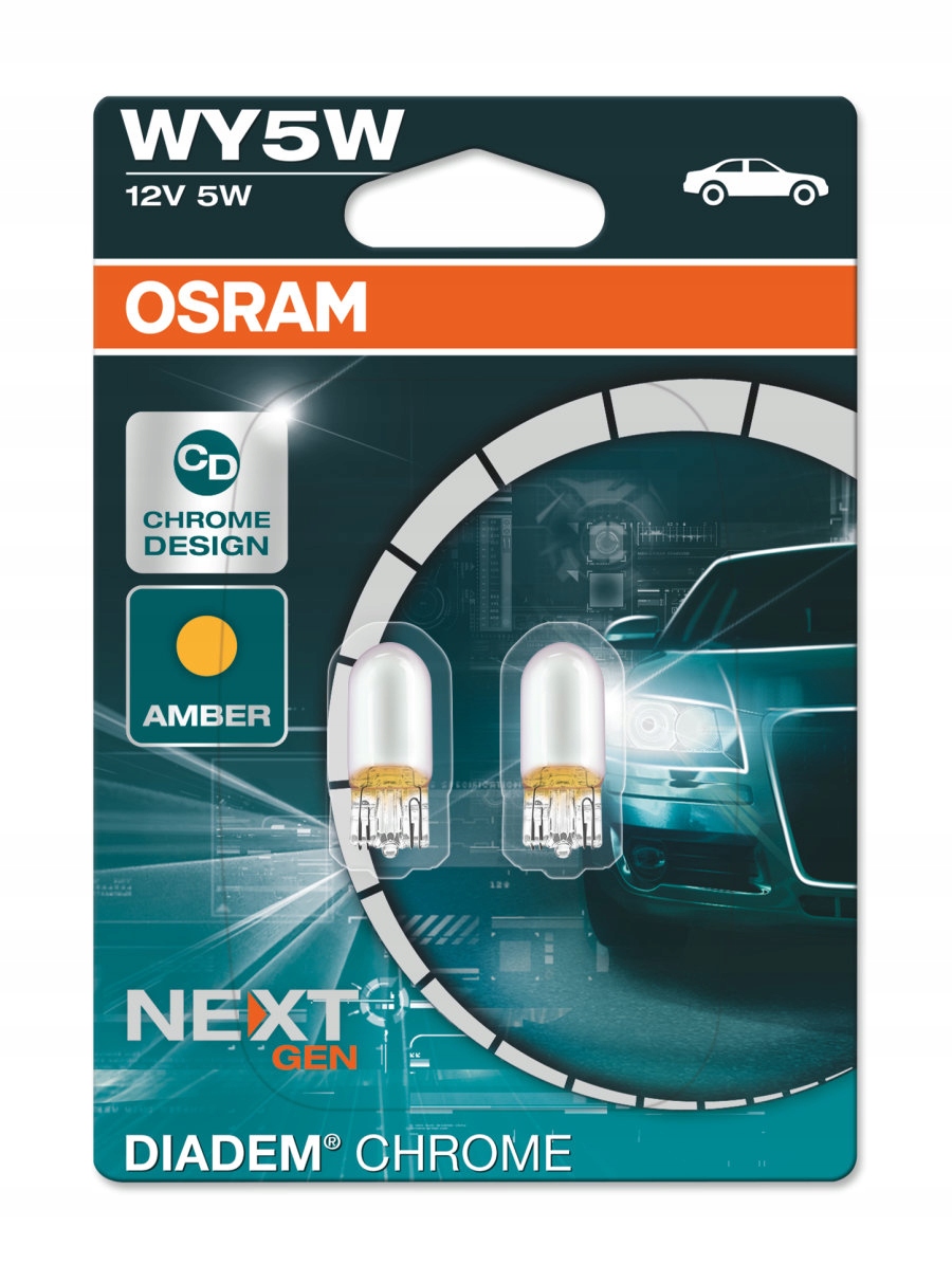 

Osram Żarówka WY5W Diadem Chrome 2 szt