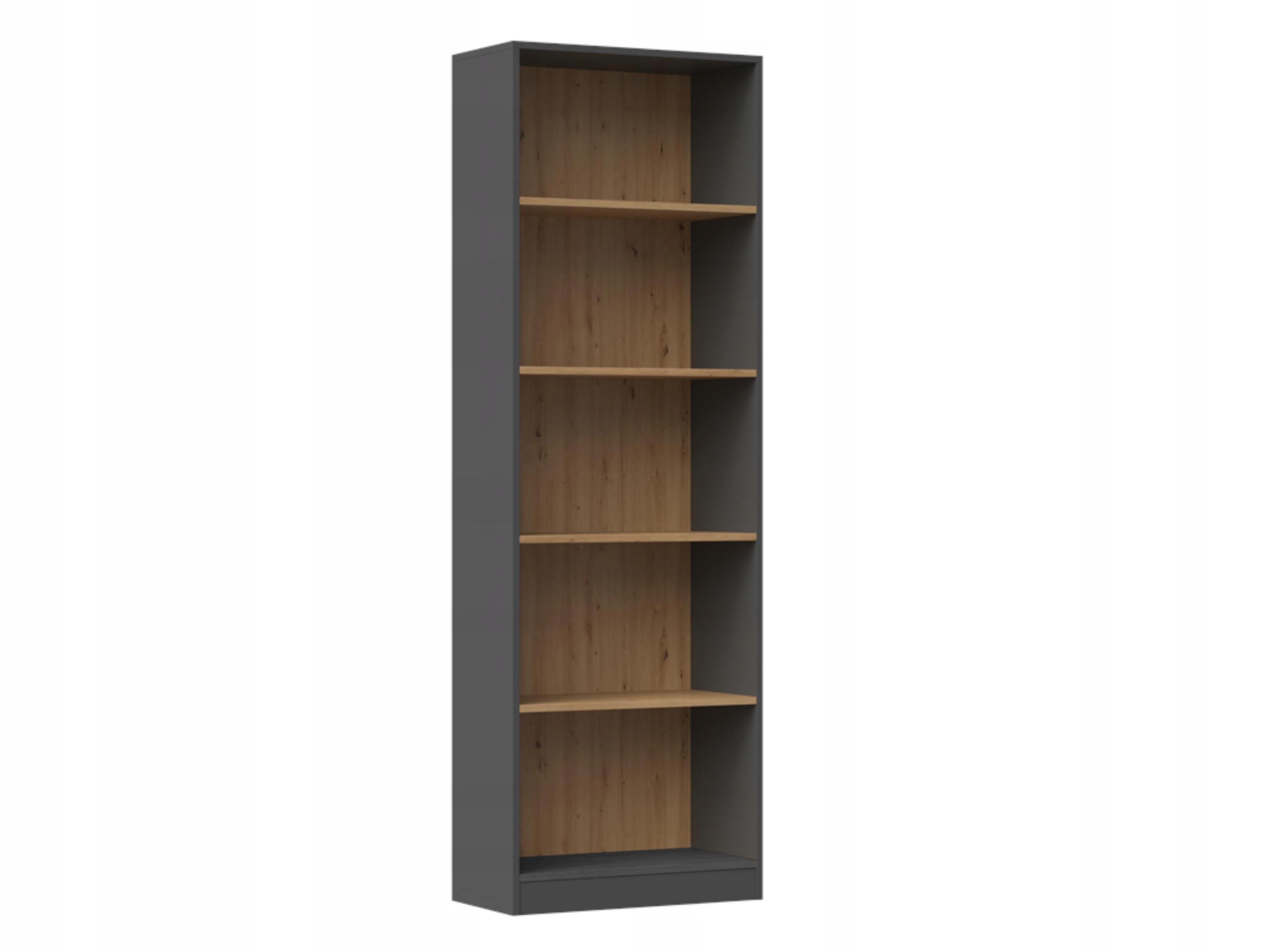 

Regał R60 Książki Segregatory Antracyt-artisan Top