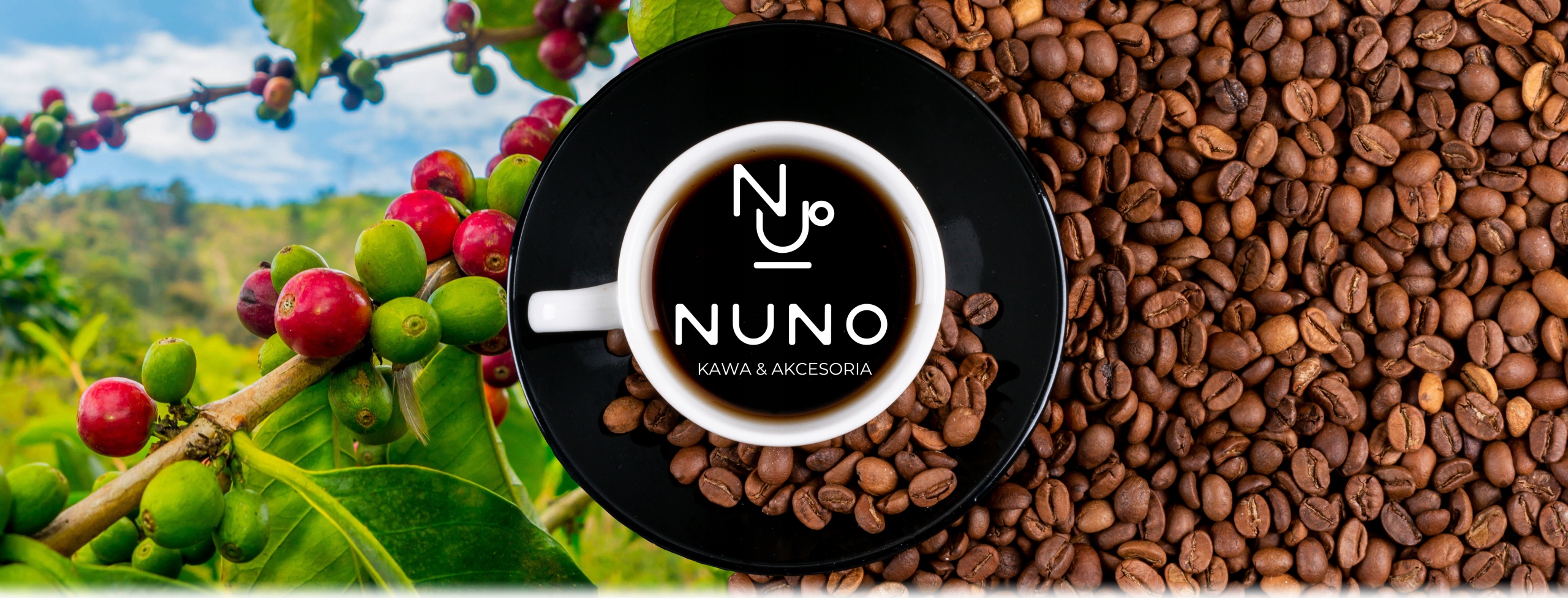 Kawa ziarnista NUNO Special Blend 2kg ŚWIEŻA 72H Marka Nuno