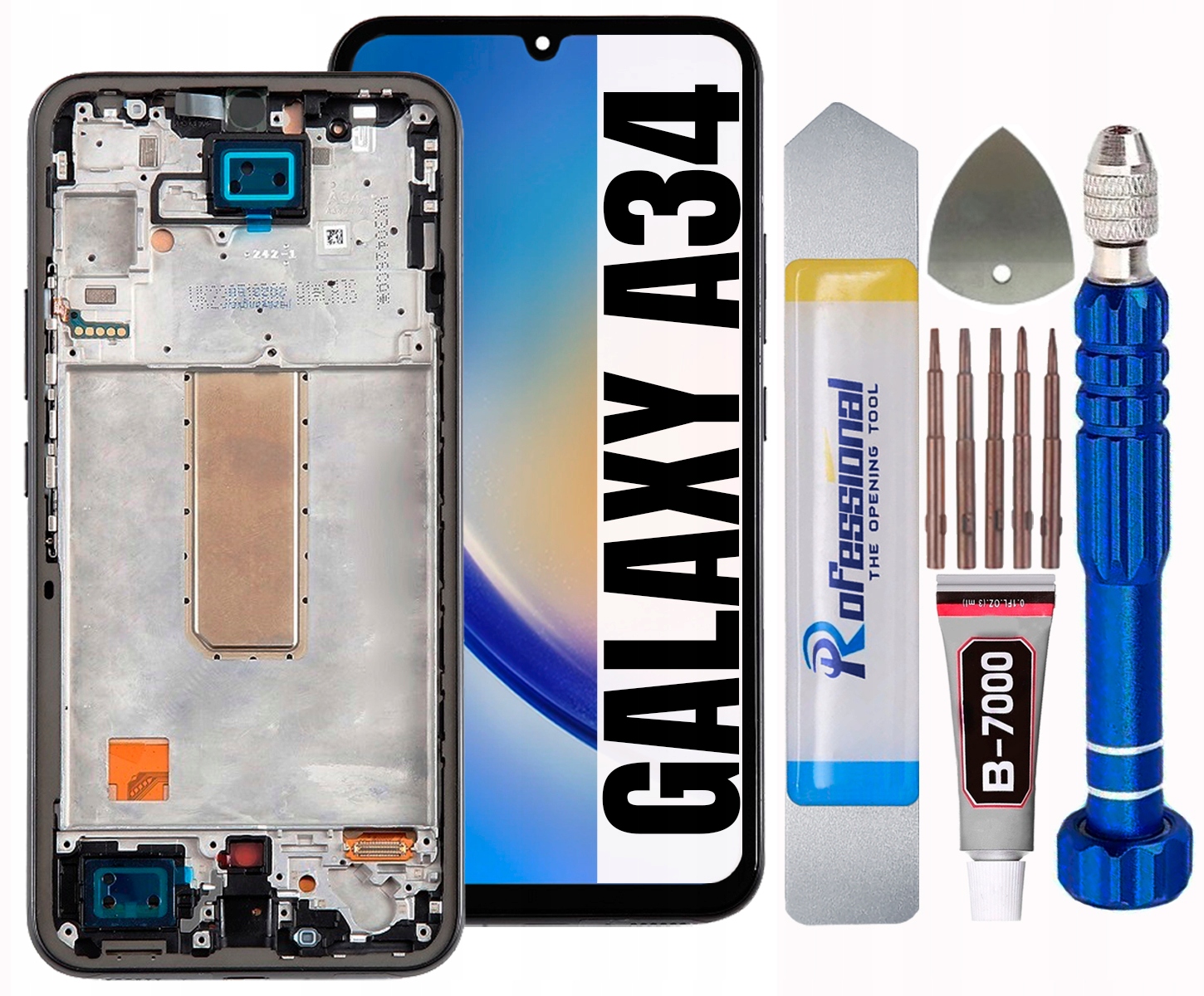 Displej Pro Samsung Galaxy A34 5G A346 A346B Incell LCD Rámeček