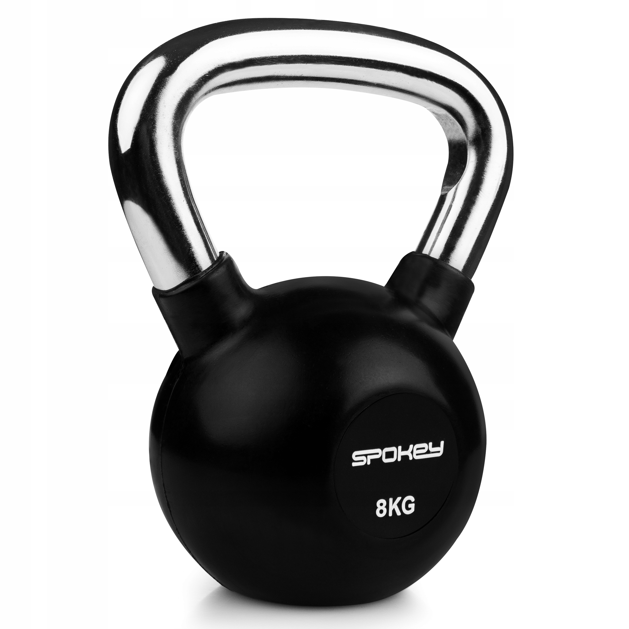 

Kettlebell żeliwny chrom Scales Lux 8 kg Spokey