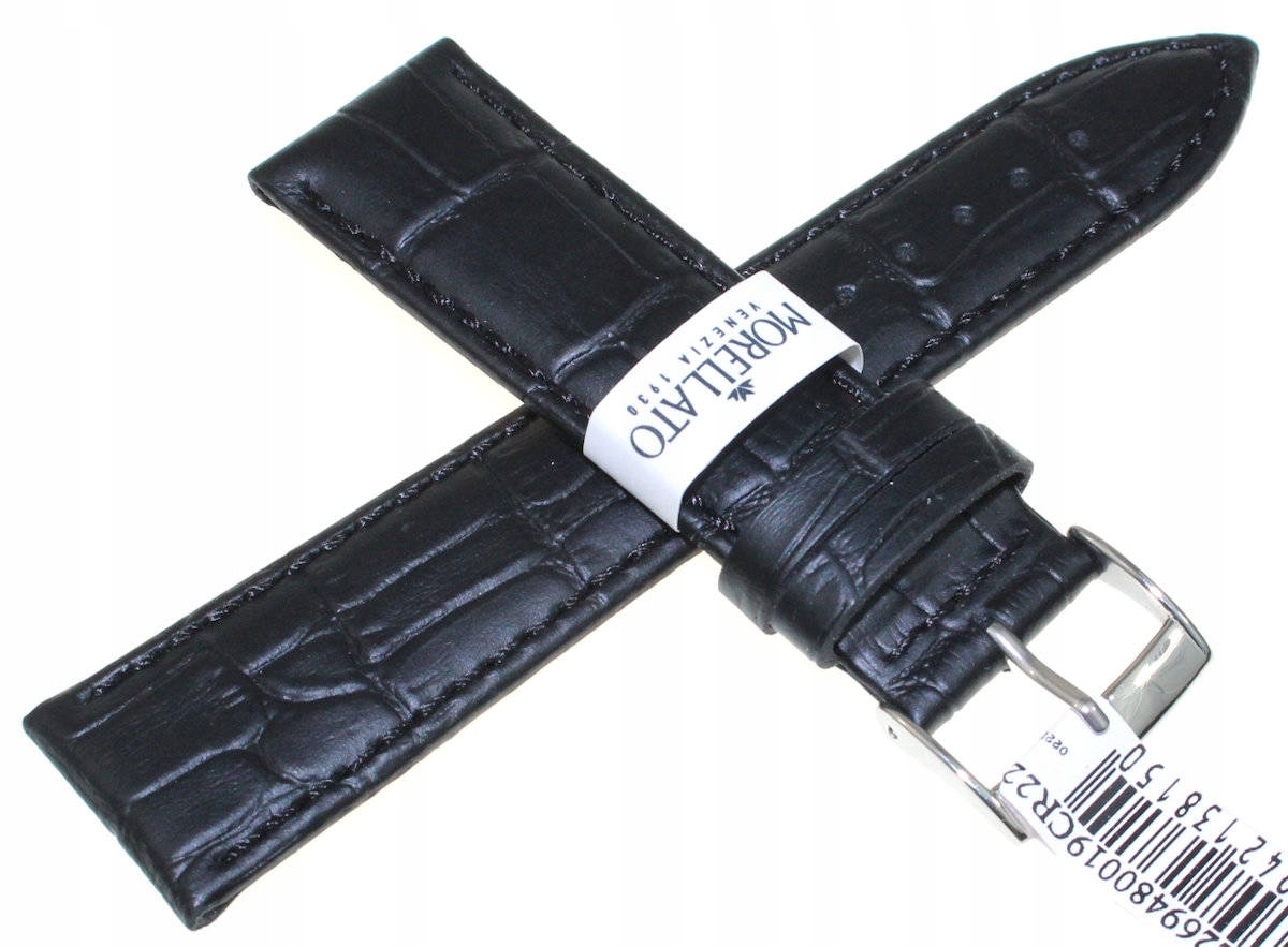 Italský Kožený Pásek 22 mm Morellato Bolle X2269