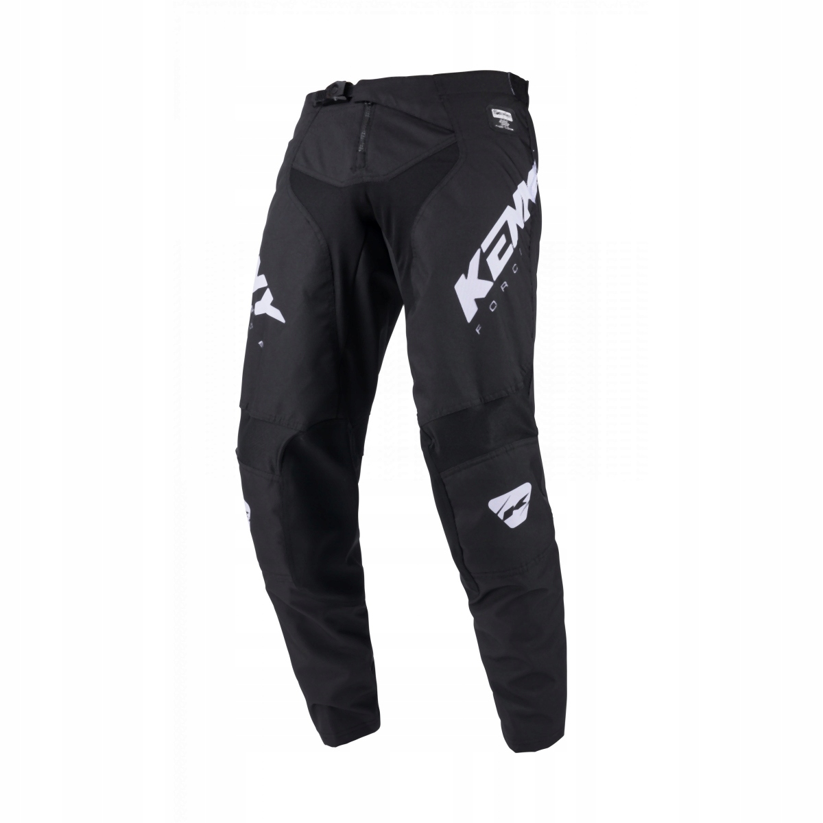 Kenny Racing Nohavice Cross/enduro Force Solid Black Čierna/biela Veľkosť 32