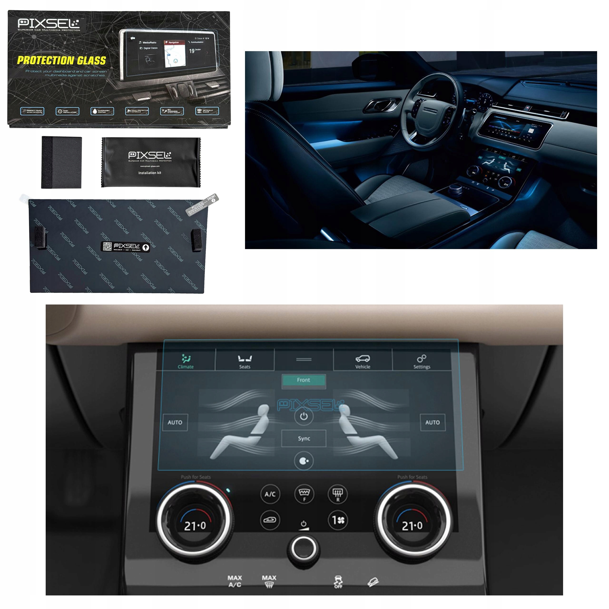 LAND ROVER Range Evoque - 10.6“ 2019 - 2023 (на панель кондиционера)