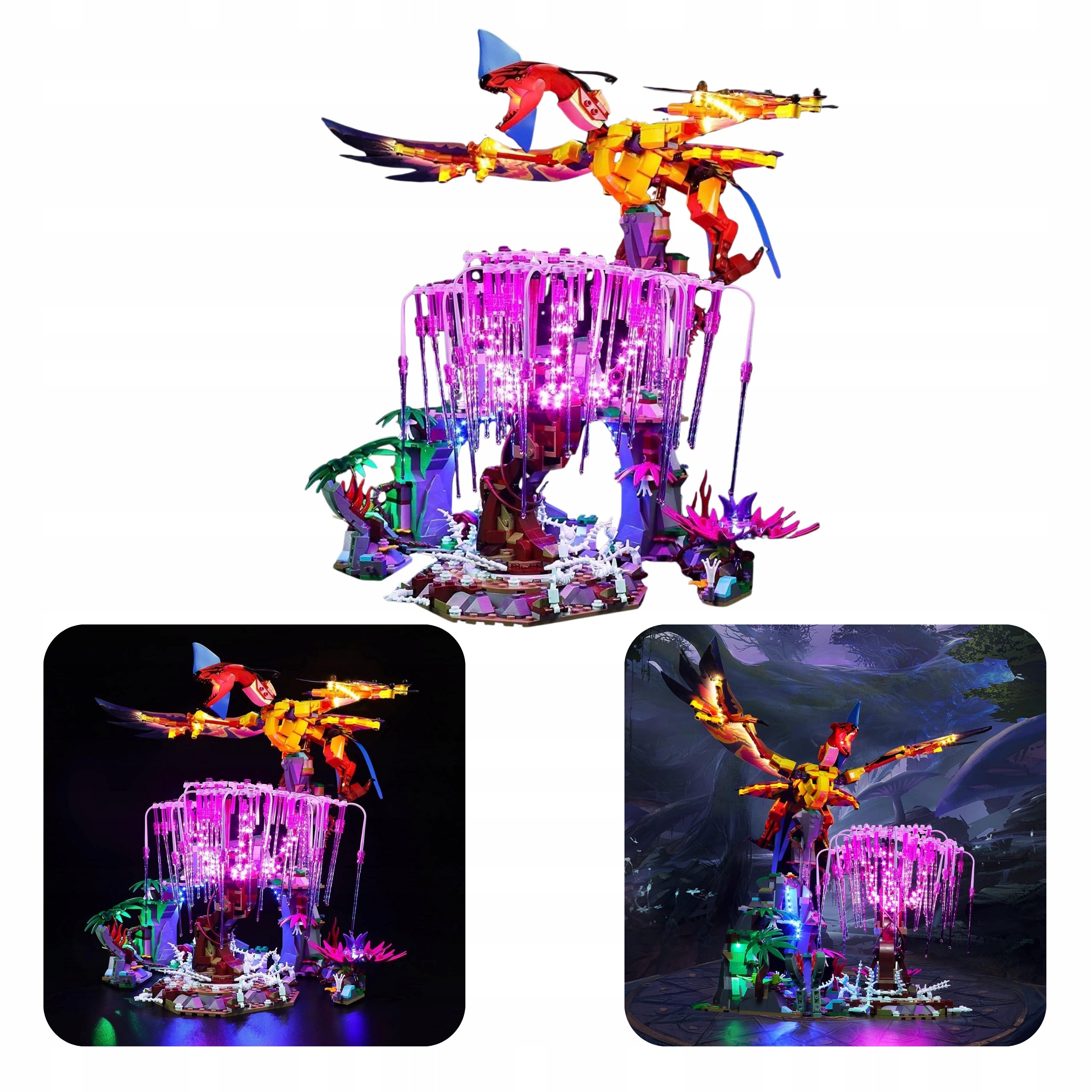 Led osvětlení Sada pro Lego 75574 Avatar Toruk Makto & Soul Tree