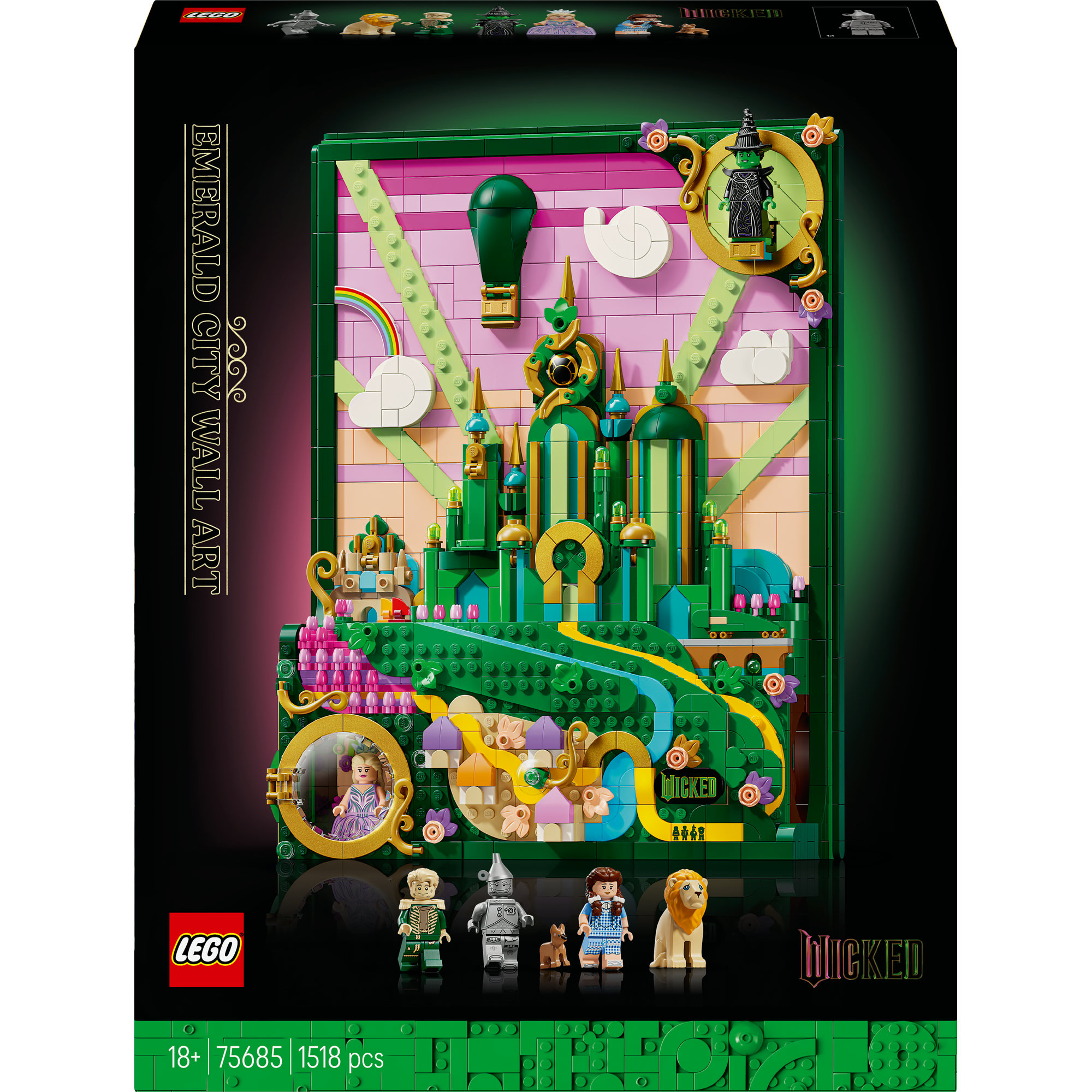 Lego Wicked 75685 Obraz Smaragdového města