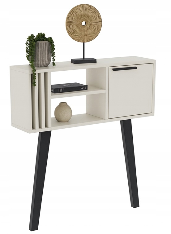 Konzola Lamello Predsieň Kašmír Lamely Čierne Nohy