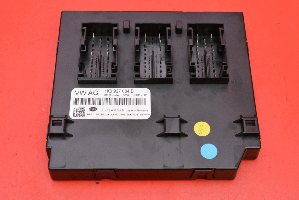 comfort control unit 1K0937084B VW GOLF 6 VI plus 1.4 16V 80 KM 08-14