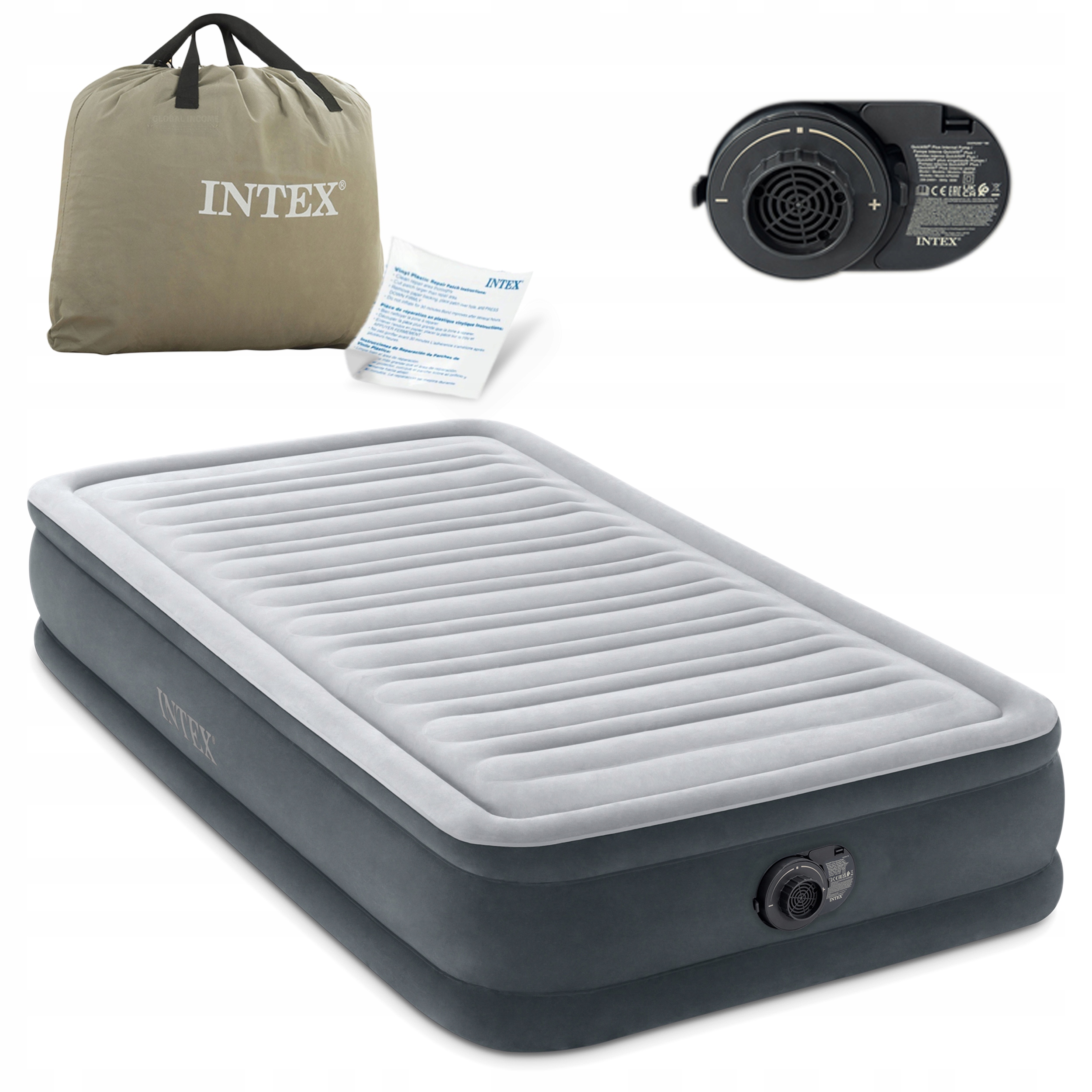 

Materac Dmuchany Welurowy Z Pompką Intex 67766