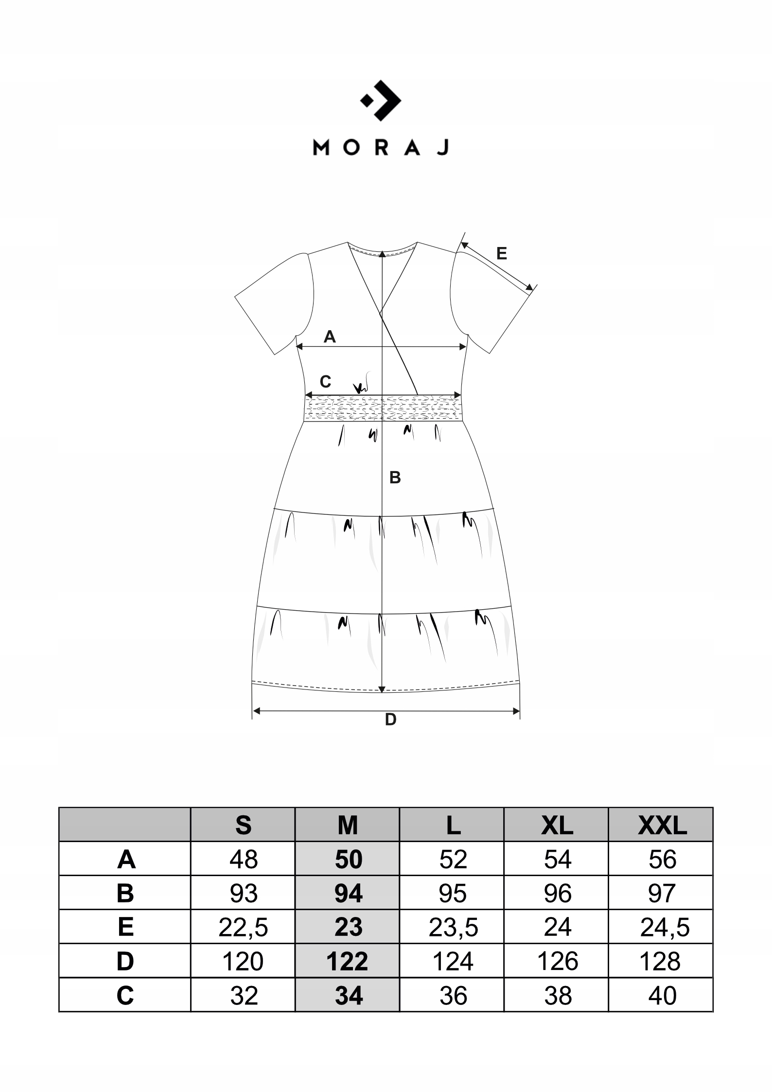 SUKIENKA DAMSKA LETNIA ROZKLOSZOWANA Z RĘKAWEM MOTYLKOWYM MODNA MORAJ R.S Płeć kobieta