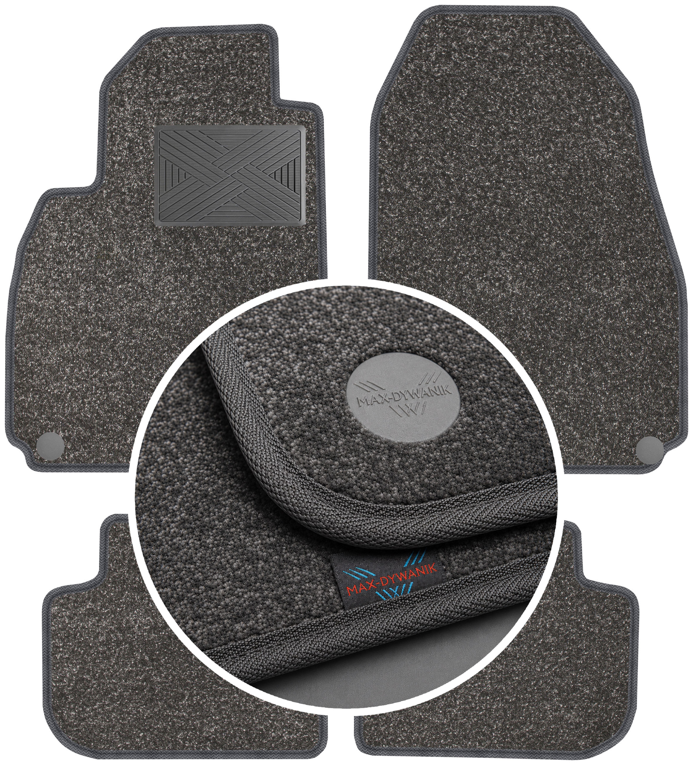 Saab 9-3 II Cabrio 2003-2015 Koberce do auta Perl-Line 12 mm