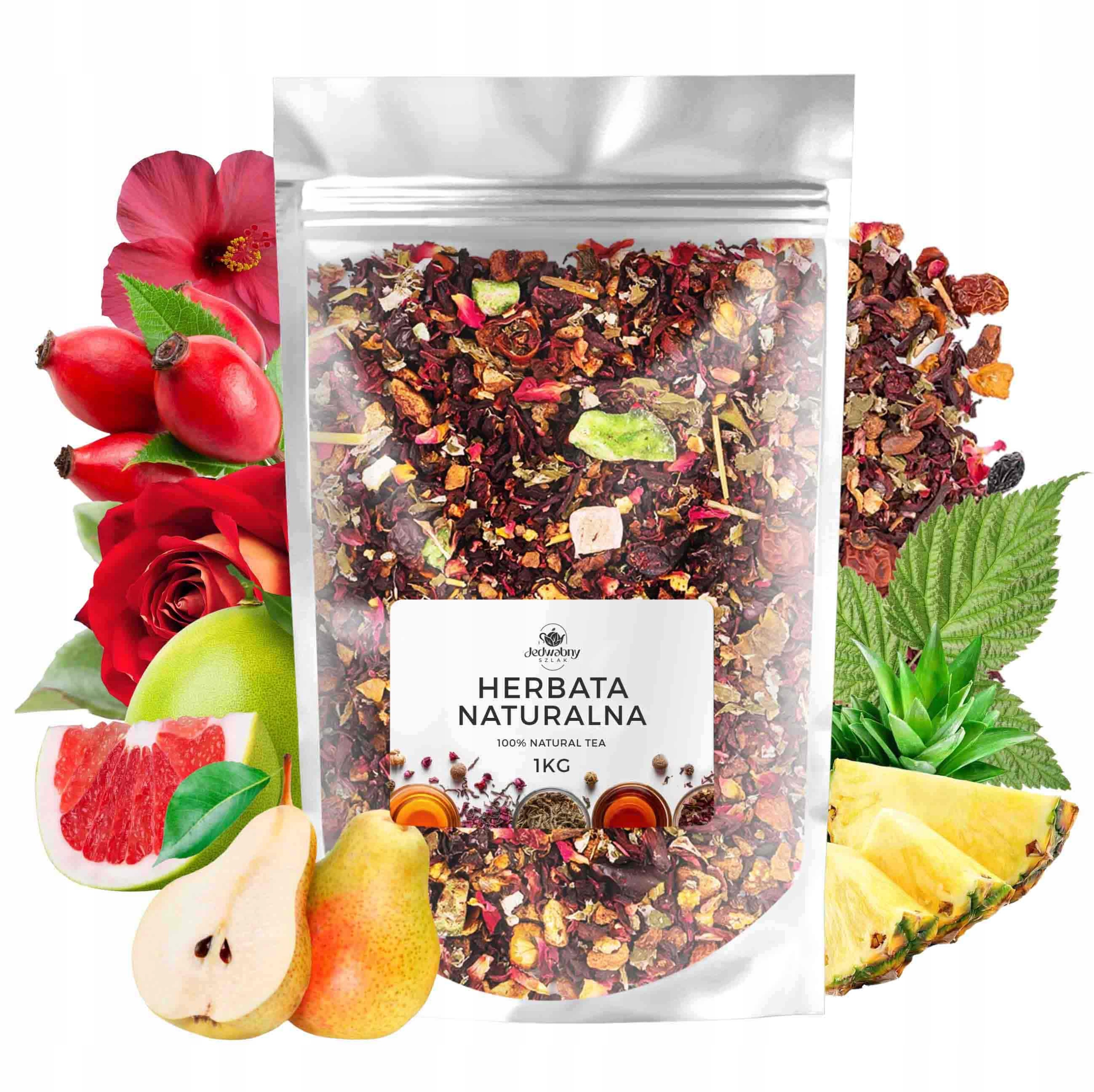 Levně Čaj Pečená Hruška sypaná prémiová listová ibišek 1kg